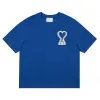 SS Yeni Miri T-Shirt Yuvarlak Boyun Aşk Saf Pamuk Çift Tees Dreyover Başlangıç ​​Çok yönlü Kısa Kol Günlük Spor Tişörtleri Tişörtler Yarım Kol Kıyafetleri