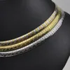 Ny rostfritt stål Neckkedja smycken grossist av 4/6/8mm vågdiagonal kvinnors smycken enkel krage, europeisk och amerikansk jia
