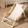 Modern Nordic Wooden Recliner Floor Chair for Luxury Outdoor Living - Portable and Unique Minimalist Design for a Stylish Escritorio Nook