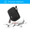 Acessórios estojo de transporte saco de armazenamento para dji mic acessório à prova de choque à prova dwaterproof água caso microfone com mochila gancho alça mão