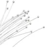 1000 stks veel Verzilverd Ball Head Pins Voor Sieraden Maken 18 20 24 26 30 40 50mm252O