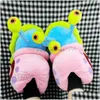 Slippers Winter Home Shoes Women Gary Snails Furry Cute Cartoon Indoor Slipper Warm P House Flops Female Funny Slides Drop Delivery Dhyqy