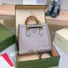 Luksusowe gglies torba designerka torba kobieta bambus torebki torby na ramię Bamboos lśniący koralik diamentowy crossbody TOTE TOTE TOBE TOPES Modna skóra 5a 695