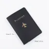 Porte-cartes en PU pour femmes, 10 pièces, imprimés de petits avions, couverture de passeport de voyage, mélange de couleurs LL