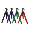 Multi Color Valfritt Desktop Soft Leg TripoD Mobiltelefonkamera Mikro Monopod 360 ° Arbiträr böjningsplats