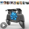 Mice Gaming L1 R1 التحكم في عصا التحكم في Android iPhone Phone Gamepad Pubg Controller Mobile Trigger Joypad Game Console Cellular