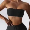 Bras HearuUsavy Summer Sexy Sports Bra Gym Top Women Brains Training Yoga Clothes Women Top Fitness Fitness Werewwear Femmina femmina