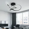 Lampadari Lampadario a LED Moderno Anello circolare nero Lampade a sospensione Luci per cucina Studio Sala da pranzo Camera da letto Soffitto