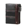 Retro Men's And Women's Models Large-capacity Multi-function Anti-magnetic Anti-theft Brush Wallet 031124a