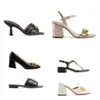 2024GG Designer Sandales pour femmes Chaussures plates Talons hautsGG Marron clair Blanc Noir Rose Dentelle Lettre Toile Pantoufles Chaussures d'extérieur d'été pour femmes