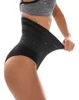 Femmes taille haute façonnage ventre culotte minceur ventre sous-vêtements gainage plat corps Shaper bout à bout Shapewear tongs 2206295842008