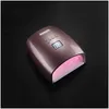 Nail Dryers Rechargeable Red Light Uv 48W Cordless Manicure S Builtin 7800Mah Battery Dryer S10 Wireless Led Nail Lamp 220607 Drop Del Dhpic