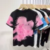 24SS Summer New Men's T-shirts Design Tryckt kortärmad rund hals t-shirt smal passform för kvinnor fashionabla och mångsidiga för casual wear tee shirt x7325j