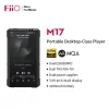 Player (kostenlose 64G TF-Karte) + FiiO M17 HiFi-Player, tragbarer MP3-Musikplayer, verlustfrei, Android, Bluetooth, WiFi, ausgewogene DSD-Dekodierung