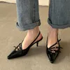 Signori donne con fibbia alla moda 335 cinghia pliple femminile femminile scarpe con tacchi alti sottili per donne calzature 240223 868
