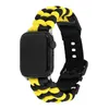Designer Sports Açık Paraşüt Kablosu Naylon Band, Apple Watch Serisi 9 Ultra 2 49mm Toka Saat Kayışı Iwatch 40 44mm 45 42mm 38mm Bileklik Aksesuarları Tasarımcı