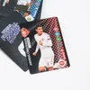 55 carte da collezione con stelle in foglia oro per la Coppa del Mondo di calcio