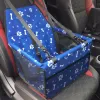 Carriers Pet Cover Waterproof Carrier Safe Dog Car Seat Basket Cat Puppy Bag Travel Mesh Hanging Bags