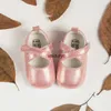 Pierwsze Walkers Nowe buty Baby Boy Girl Bowknot Gumowa podeszła anty-poślizgowa pu stopniowa zmiana sukienka spacerowicz maluch cribh24229