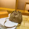 Ontwerpers Drawring Tassen Luxe bucket Bag Mini Handel Handtassen Canvas Pouch Women Lady Messenger Bag Satchel Chain Schouder Purse Turnes Designer Vintage Sacoche