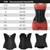 19 Steel Bones Latex Waist Trainer Body Shaper Long Torso Corset Shapewear Women Fajas Waist Cincher Slimming Tummy Control 240220