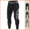 Collant da yoga pantaloni per uomo compressione con leggings sports fitness allenamento di allenamento pantaloni da jogging