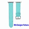 Pulseiras de relógio de luxo de designer compatíveis com Apple WatchBand 38mm 40mm 41mm 42mm 44mm 45mm Designer Retro Pulseira de Couro Pulseira Clássica Fivela para iWatch Ser