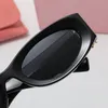 Mui Oval Frame Muimui Sunglasses Luxury Designer Sunglasses for Women DesignerSunGlases Driving Vintage Vintage Male Emyeewear