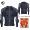 Abbigliamento da moto da uomo Giacca da corsa automobilistica Off-Road Motocross Equipaggiamento protettivo Armatura Protezione per il corpo Abbigliamento sportivo Attrezzatura da corsa 240227