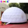 10mD (33ft) with blower Party Disco igloo inflatable half dome tent with 2 circle windows,event golf marquee for advertising