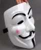 Máscaras de festa V para Máscaras de Vingança Anônimo Guy Fawkes Fancy Dress Adulto Traje Acessório Festa de Plástico Cosplay Masks9660714
