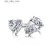 Кольца Queen Heart Lab Муассанит Кольцо Настоящее серебро Обручальные кольца для женщин Свадебные обещания ювелирные изделия 240229