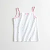 Summer Tank Top For Girls Cotton Kids Underwear Girls Camisole Children Undershirt Baby Singlet 240226