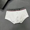 Designer di marca da uomo Mutande sexy da uomo Boxer Mutandine Intimo di cotone Nero Verde Boxer Lettera Cintura traspirante Morbido Sport di moda