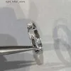 Anneaux Bagues originales en argent S925 pour femmes, bague de luxe en pierre de cristal brillante, bague de mariage, bijoux sans boîte, cadeau d'anniversaire 240229