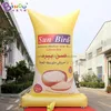 wholesale Modèles gonflables de sac de riz de publicité géante extérieure de taille de 6M modèles de simulation pour la décoration d'événement avec le ventilateur de jouets de ventilateur d'air Sports