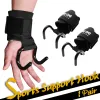 Lifting GOBYGO 1 Pair Weight Lifting Hook Hand Bar Wrist Straps Glove Weightlifting Strength Training Gym Fitness Hook Support Lift