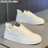 Oulylan Luxury Shoes Men Sneakers男性テニスメンズカジュアルトレーナーレースホワイトファッションローファーランニング240223