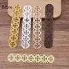 BoYuTe 30 Pieces Lot 82 15MM Metal Brass Stamping Plate Filigree Diy Hand Made Jewelry Findings Components226W