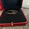 Amor pulseira de ouro pulseira pulseira designer pulseiras para mulheres homens liga de aço inoxidável braçadeira 18k banhado a ouro prata rosa jóias pulseiras de diamante com caixa