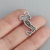 보석 Rainxtar Jewelry 찾기 이탈리아 합금지도 매력 10*22mm 50pcs AAC026