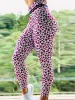 Odzież Kobiety trening rajstopy jogi spodni siłownia jogging miłość cyfrowe drukowane legginsy stroje push up liggins