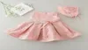 Girl039s robes robes de baptême robe de baptême bébé fille dentelle tenue infantile princesse filles 1 an fête d'anniversaire né Clothin1137402