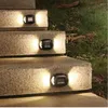 Wandleuchte 2LED Solar Outdoor Oval Ober- Und Unter Ip65 Wasserdichter Innenhof Balkon Garten Layout Villa Dekoration Nachtlicht