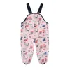 HONEYKING Children Waterproof Rain Pants Baby Jumpsuits Boys Girls Overalls Pants Fashion Kids Overalls Beach Sand Wading Pants 240226