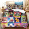 Oreiller Garbage Pail Kids 3D Privured Litting Set Couvre-couvertures Pouions d'oreiller COUBLE COUBLE (US / EU / AU TAILLES) K01