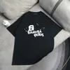 B Brand Luxury T-shirt Deisgler Tees för män Bomull Kort ärm damer Skjortor Letters Street Populära topp