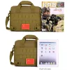 Sac à dos MOLLE Camouflage sac à bandoulière extérieur hommes 10 pouces ordinateur portable tactique armée sac de messager Ipad 4,5 porte-documents sacs à main femmes XA566WD