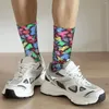 Chaussettes pour hommes Hip Hop rétro champignon fou champignon unisexe Harajuku motif imprimé bonne nouveauté équipage chaussette cadeau pour garçons