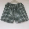 Underpants Type Woven Cotton Men's Boxers Underwear Aro Pants Home Shorts